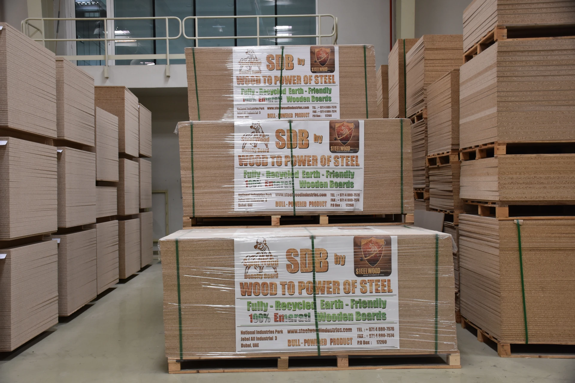 SDB Branded Pallets